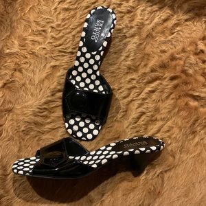 Franco Sarto sandal mini heels